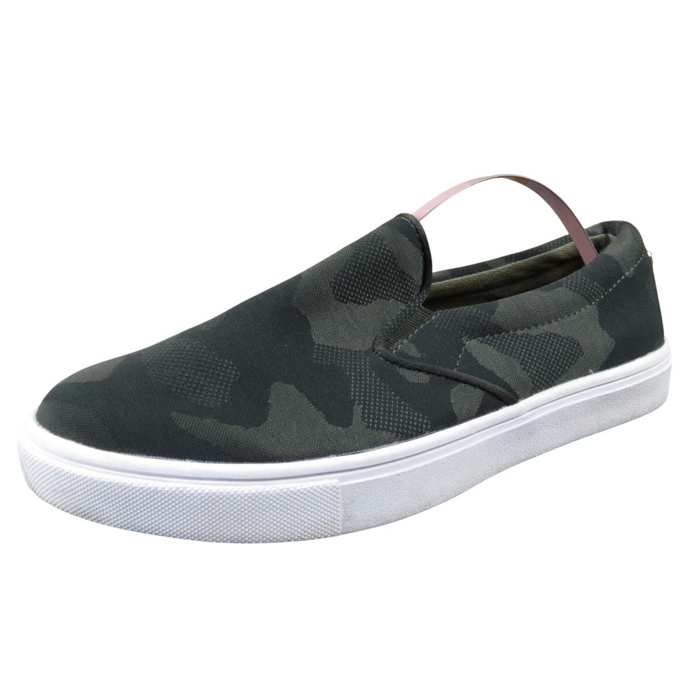 Steve Madden Ecentric Women's 7.5 Camo Fabric Slip-On Casual Comfortโ Sneakers